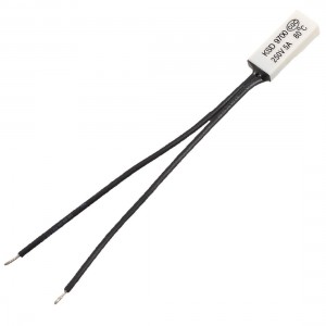 KSD9700 2 Wired Temperature Switch Thermostat 80C 80 Celsius N.C. Normal Close