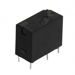 DC 12V Coil Voltage 5 Pins SPDT General Purpose Power Relay Black