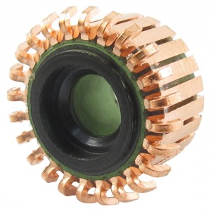 6mm x 16mm x 11mm 24P Copper Bars Alternator Electric Motor Commutator