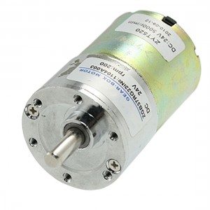 200RPM 6.09kg.cm DC 24V 0.33A Speed Reducing Geared Motor