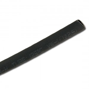 2.5mm Black Polyolefin Insulation Heat Shrink Tube 6M 19.7ft