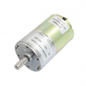 DC 24V 420RPM Output Speed Cylinder Shaped Oven Geared Motor