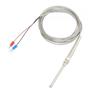 K Type 50mm x 5mm Temperature Controller Earth Thermocouple Probe 10Ft
