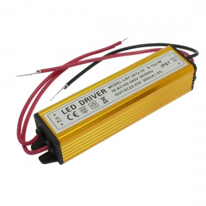 AC 100-265V to DC 24-43V 300mA Water Resistant (8-12)x1W LED Driver Power Supply