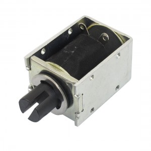 DC 12V 0.83A 5mm Stroke 0.6kg Force Pull Type Solenoid Electromagnet