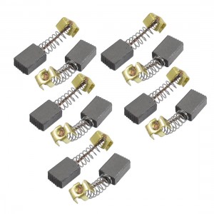 10 Pcs Electric Motor Replacement 1/2" x 3/13" x 5/32" Carbon Brushes