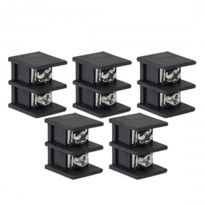 5 Pcs 2P 9.5mm Pitch PCB Screw Terminal Block Connector 20A