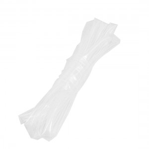6mm Diameter Clear Polyolefin Heat Shrinking Tube 4M 13.1Ft
