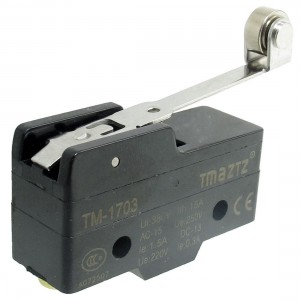 TM-1703 Long Hinge Roller Lever Momentary Micro Limit Switch Yynoa