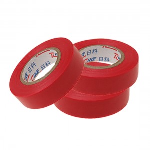 Red PVC Plastic Professional Electrical Adhesive Tape