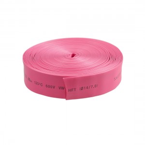 8M 26.2 Ft Long 14mm Dia 2:1 Polyolefin Heat Shrinkable Shrink Tube Red
