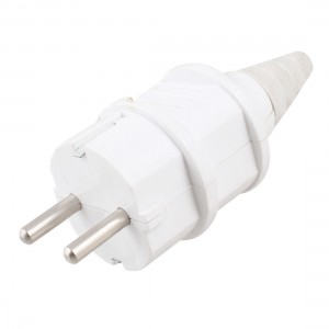 Replacement 16A 250V Euro 2 Round Pin Waterproof Power Connector