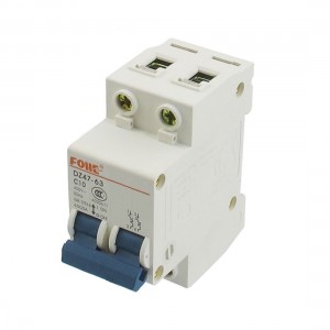 AC 400V 10A 2 Poles Overload Protection MCB Mini Circuit Breaker