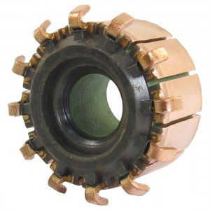 7.14mm x 18.9mm x 11.7mm 12P Copper Bars Alternator Electric Motor Commutator