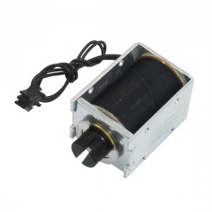 DC 12V 1.71A 5mm Stroke 0.75kg Force Pull Type Solenoid Electromagnet