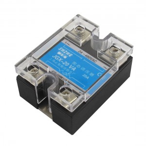 JGX-20VA 20A AC 24-480V Output Covered Adjustable Solid State Module Relay