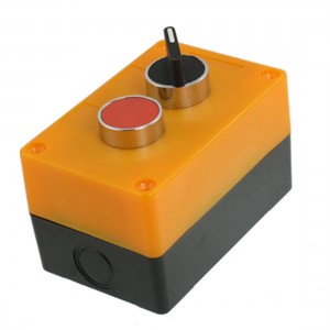 AC 400V 10A NC N/C Red Momentary Push Button 3 Position Selector Switch Station