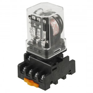 Screw Terminal Socket Base AC 380V Coil 10A 3PDT Power Relay