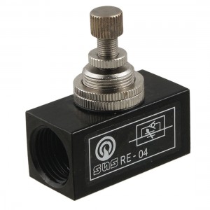 RE-04 G1/2 Diameter Pneumatic Threaded Inline Flow Control Valve