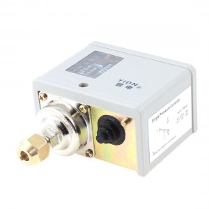 P6E 14-143 PSI 1-Port Air Compressor Pressure Switch Control Valve AC 110V 24A