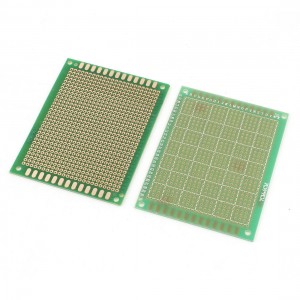 2 Pcs Universal Single Side DIY Prototype PCB Board 7cmx9cm