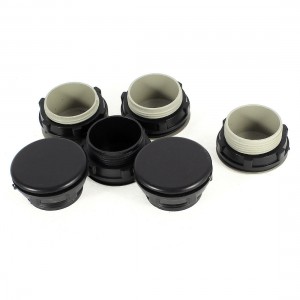 6 x Plastic Mount Hole Panel Plug Cap for 30mm Push Button Switch