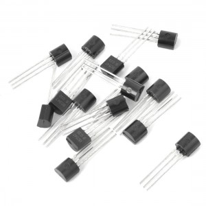 15Pcs TO-92 BC547 NPN Epitaxial Silicon Transistor 100mA 50V 500mW