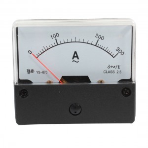 Class 2.5 AC0-300A Fine Tuning Dial Alternating Test Panel Meter Ammeter Gauge