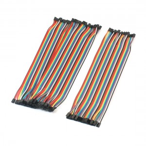 60 Pcs 20cm Length 2P Female to Female Solderless Jumper Breadboard Wires