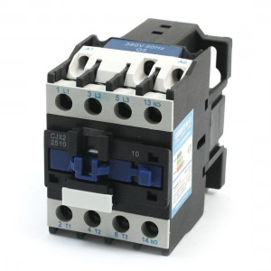 CJX2-2510 35mm DIN Rail Mount 3 Phase AC Contactor 380V Coil 40A