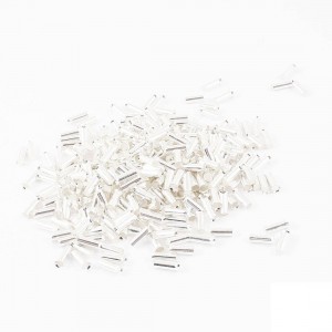 300Pcs EN4009 Model Crimping Type Non-insulated Bare Terminal for 12AWG Wire