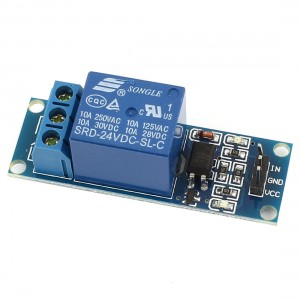 DC 24V 1-CH High Level Optical Coupler Relay Expansion Board Module