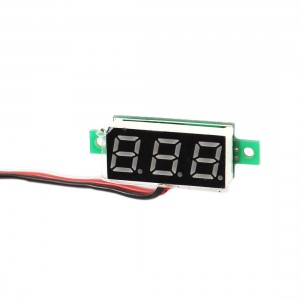 DC3.0-30V 3 Digital Voltmeter Blue LED Display Volt Tester Panel Meter Guage