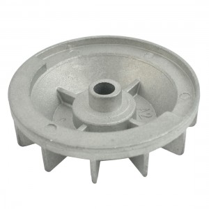 68mm Dia 12 Vanes Silver Tone Aluminium Motor Blade for Makita 4510 Sander