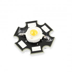 5W 2800-3200K Warm White Light LED Lamp Bead Emitter 290-300LM