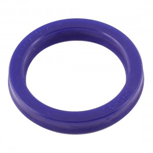 Blue 47mm x 35mm x 6mm Grooving Rubber Skeleton Oil Sealed Seal Gasket