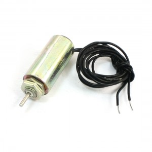 DC 9V 0.4A 3000g 2.5lb Force Linear Push Pull Solenoid Electromagnet