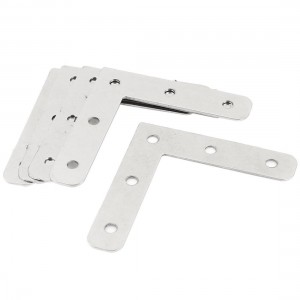 70mm x 70mm Right Angle Stainless Steel Corner Bracket 5 Pcs
