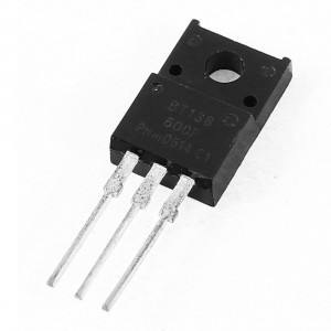 BT138-600F Fast Switching Speed Semiconductor NPN Power Transistor 600V