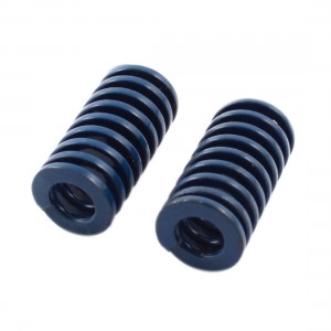 2pcs Light Duty Blue Compression Spring 10x20mm for Plastic Injection Mold Die