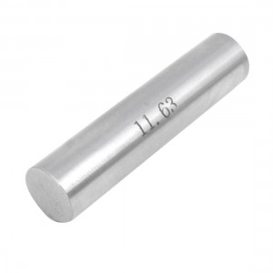 Hole Measuring 11.63mm x 51mm Pin Gage Gauge w Plastic Cylindrical Box