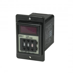 ASY-3SM 99.9S-999M Second Digital Timer Programmable Time Relay AC 220V