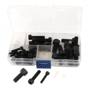 RC Airplane 5 Size PF3-6N M3 M4 M6 M8 Cross Hex Socket Cap Head Screw Set 50Pcs