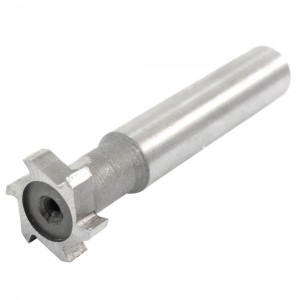 16mm Cutting Dia 4mm Depth 6 Flutes T Slot End Mill Milling Cutter