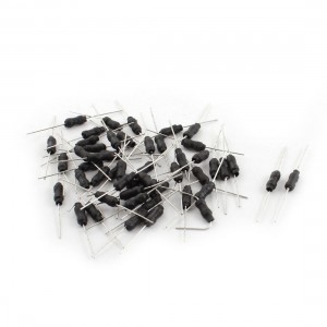 50PCS 3.3UH 500mA 10% Radial Leaded Choke Magnetic Core Inductors Black 3x6mm