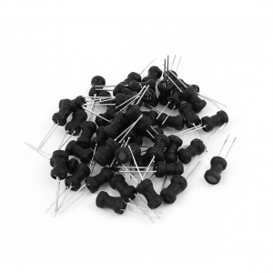 50Pcs 47uH Inductance 6x10mm 2 Pins Radial Leaded Inductors
