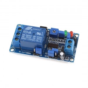 High/Low Level Trigger Adjustable Delay Time Relay Module DC12V 10A 1 Channel