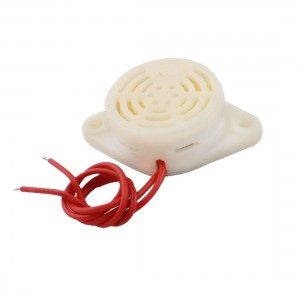 Electric Component Cylinder 2 Wired Alarm Buzzer Beep AC 220V