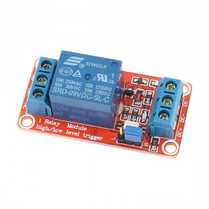 Red 1 Channel 1CH High/Low Level Trigger Relay Module DC 9V for Arduino