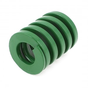 40mm x 20mm x 50mm Green Chromium Alloy Steel Compression Die Spring